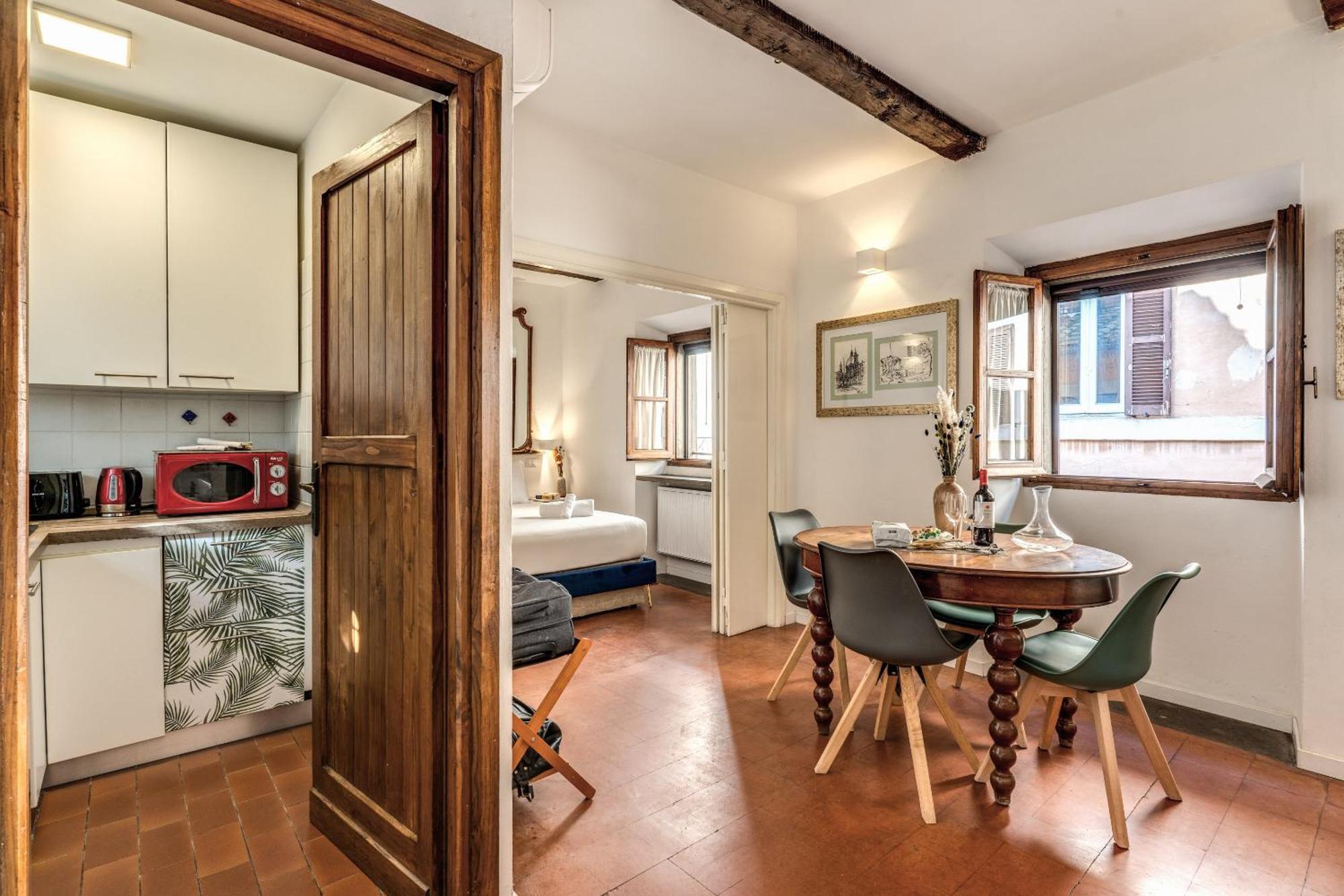 Maya Rhome Trastevere ローマ 部屋 写真
